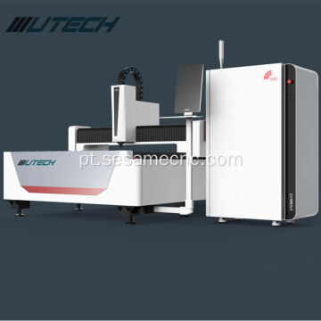 Máquina de corte do laser da fibra 1000w com Ipg alemão
